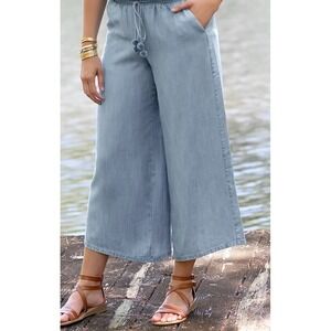 Matilda Jane Womens Lets go together over and over crop pants size Small New